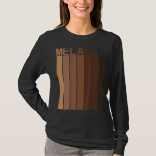 St Patrick's Day Pajamas Black Pride Melanin Queen T-Shirt