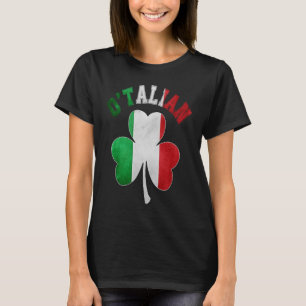 St Patrick's Day pajamas O'talian Italy Fl T-Shirt