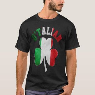 St Patrick's Day pajamas O'talian Italy Fl T-Shirt