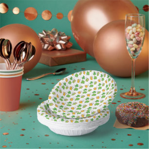 St. Patrick's Day Paper Bowls Pappteller