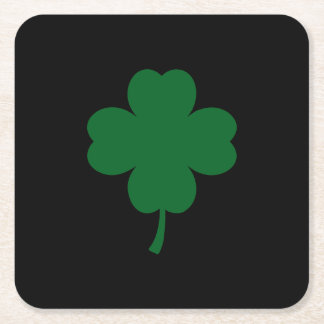 St. Patrick's Day Paper Coaster Rechteckiger Pappuntersetzer