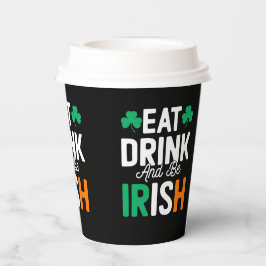 St Patrick's Day Paper Cups Pappbecher
