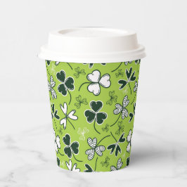 St Patrick's Day Paper Cups Pappbecher