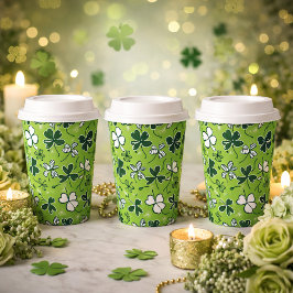 St Patrick's Day Paper Cups Pappbecher