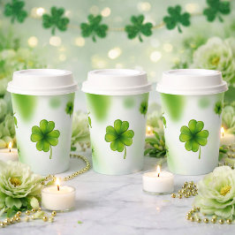 St Patrick's Day Paper Cups Pappbecher