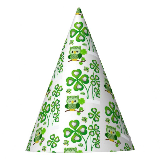 St. Patrick's Day Paper Partyhütchen (Vorderseite)