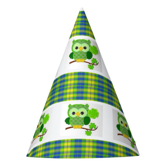 St. Patrick's Day Paper Partyhütchen (Vorderseite)