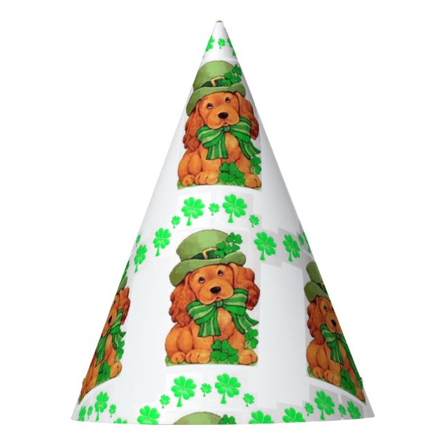 St. Patrick's Day Paper Partyhütchen (Vorderseite)