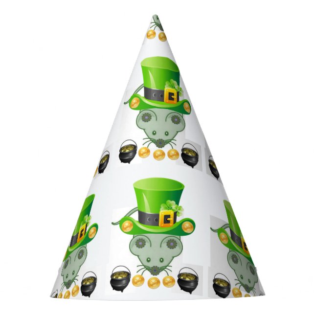 St. Patrick's Day Paper Partyhütchen (Vorderseite)