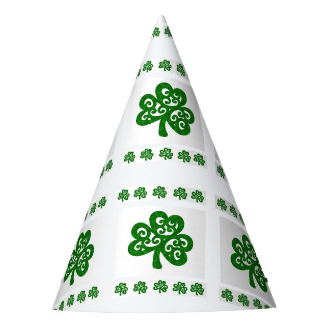 St. Patrick's Day Paper Partyhütchen (Vorderseite)
