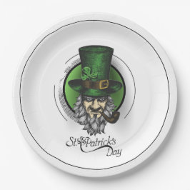 St Patrick's Day Paper Plate Pappteller