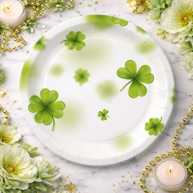 St Patrick's Day Paper Plate Pappteller (Von Creator hochgeladen)