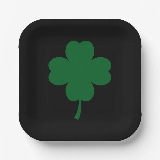 St. Patrick's Day Paper Plates Pappteller (Vorderseite)