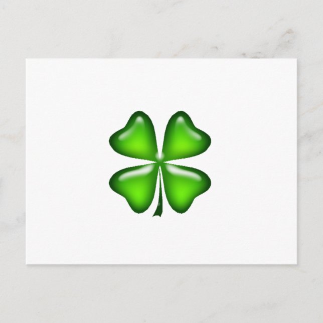 St Patricks Day Parade Dublin Postkarte (Vorderseite)