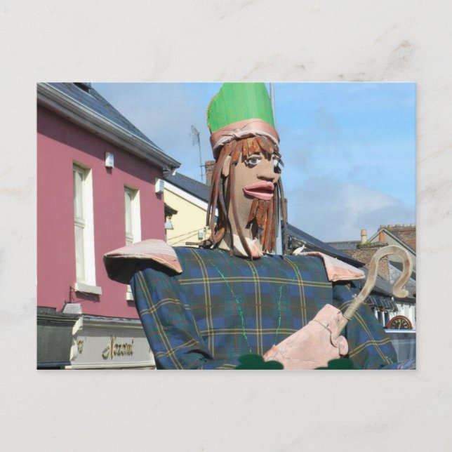St.Patricks Day Parade in Ennis - Irland Postkarte (Vorderseite)