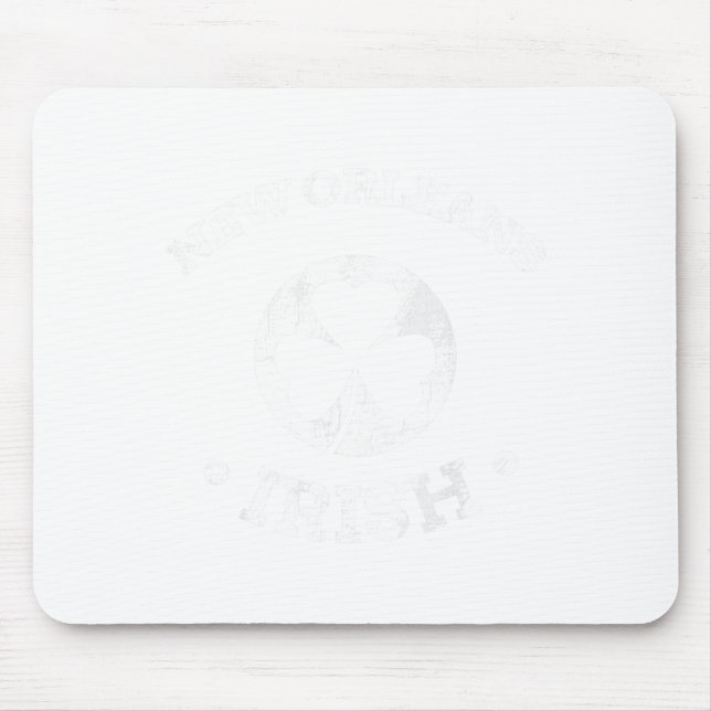 St Patricks Day Parade Irish Clothing New Orleans  Mousepad (Vorne)