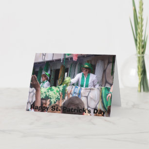 St Patricks Day Parade Karte