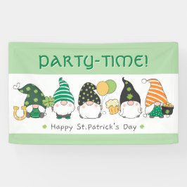 St Patrick's Day party banner