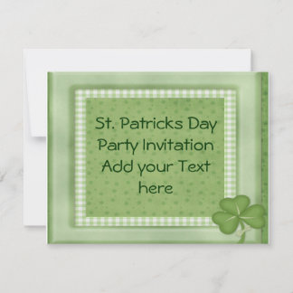 St. Patrick's Day Party Einladung