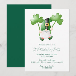 St. Patrick's Day Party Einladung