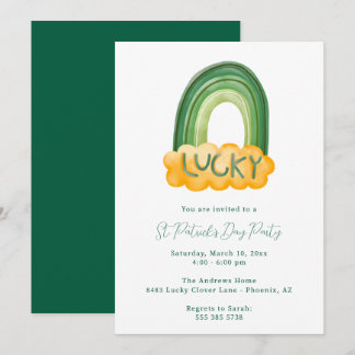 St. Patrick's Day Party Einladung