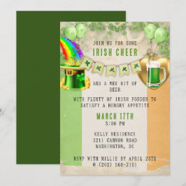 St. Patrick's Day Party Einladung