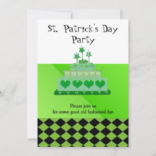 St. Patrick's Day-Party-Einladung Einladung