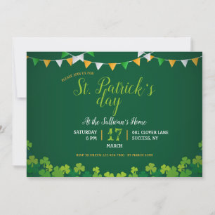 St. Patrick's Day Party-Einladung Einladung
