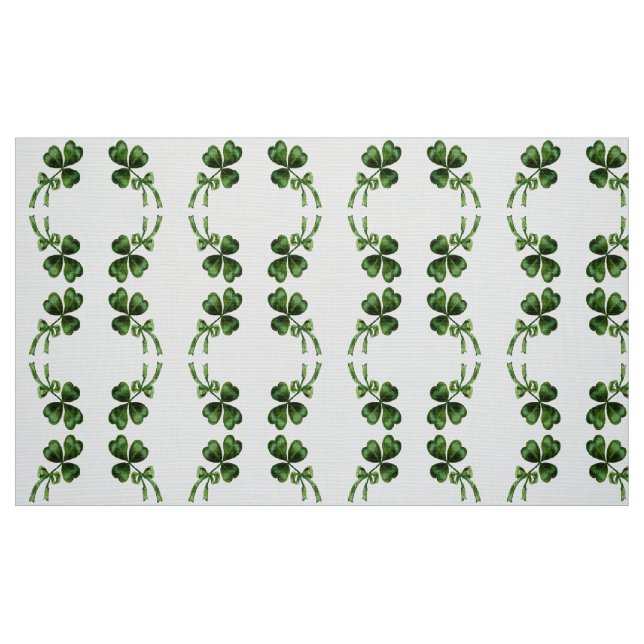 ST PATRICK'S DAY PARTY GREEN IRISH KLEEBLATT STOFF (Fat Quarter (45,7 x 55,9 cm))