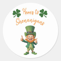 St Patrick's Day Party-Here's to Shenanigans-