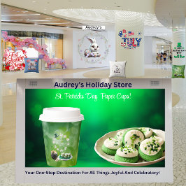 St Patrick's Day Party Paper Cups Pappbecher