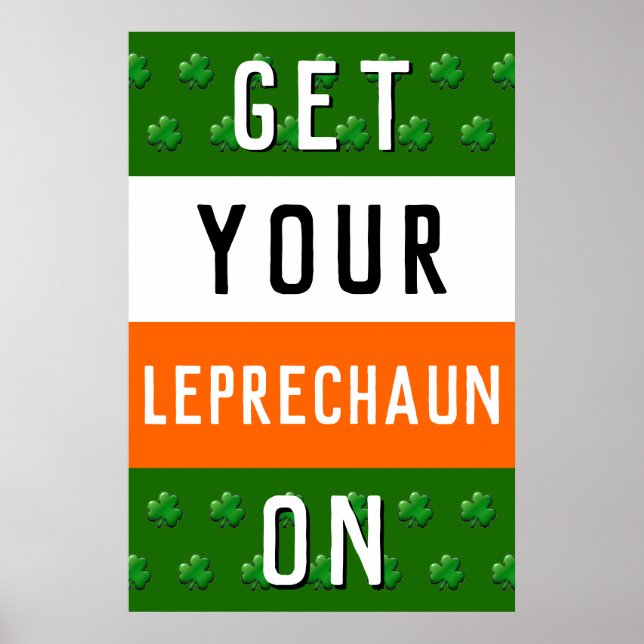 St. Patrick's Day Party Plakat (Vorne)