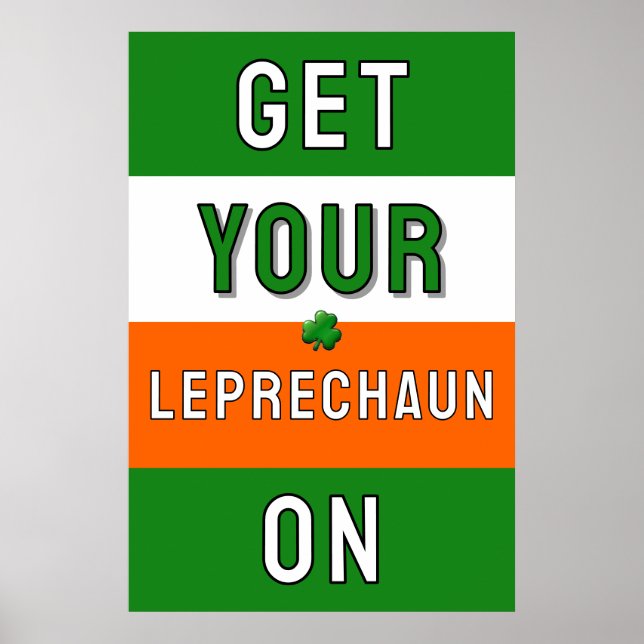 St. Patrick's Day Party Poster (Vorne)