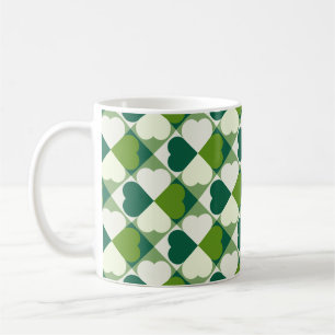 St. Patrick's Day Pattern Kaffeetasse