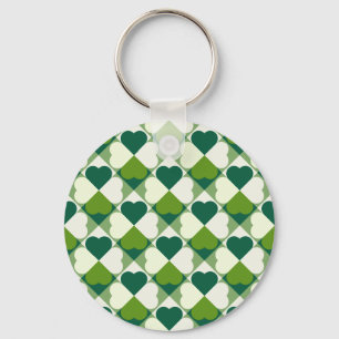 St. Patrick's Day Pattern Schlüsselanhänger