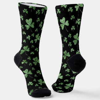St Patrick's Day Pattern Socken