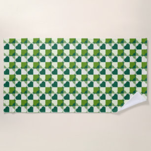 St. Patrick's Day Pattern Strandtuch