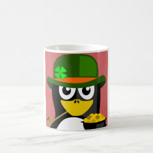 "ST. PATRICK'S DAY" PENGUIN TASSE