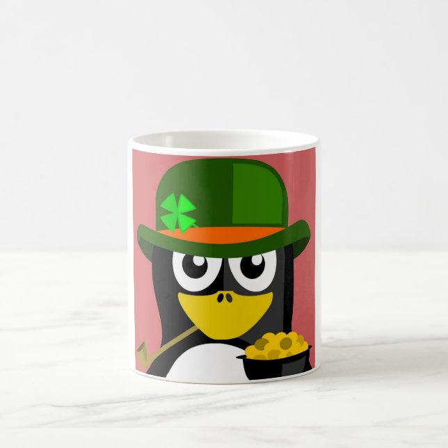 "ST. PATRICK'S DAY" PENGUIN TASSE (Mittel)