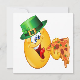 St. Patrick's Day Pizza Party Einladung