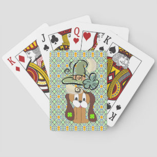 St. Patrick's Day Playing Card Deck Dog Spielkarten