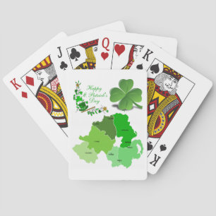 St. Patrick's Day Playing Card Deck Spielkarten