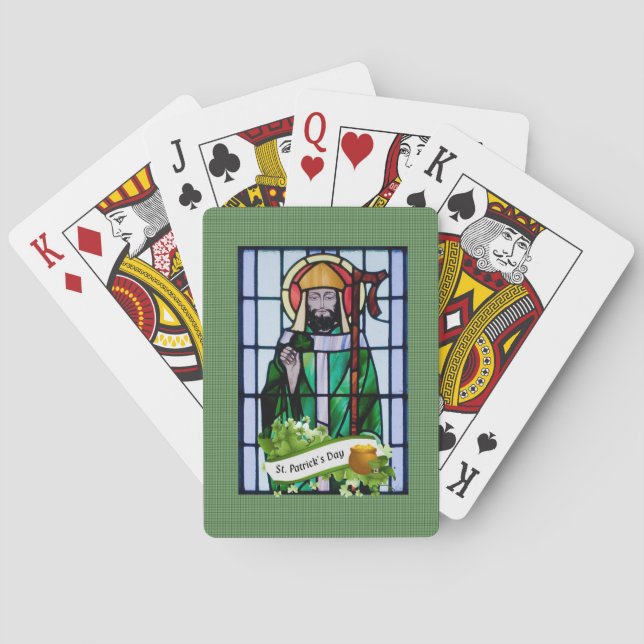St. Patrick's Day Playing Card Deck Spielkarten (Rückseite)