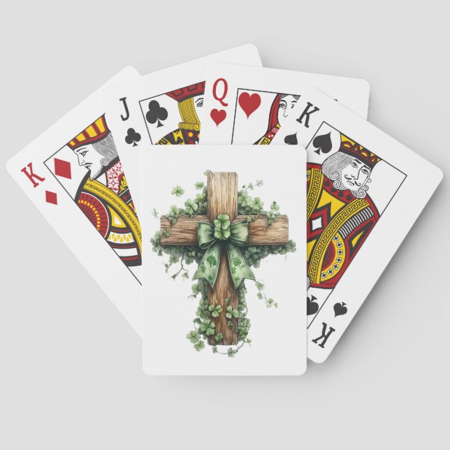 St Patrick's Day Playing Cards Spielkarten (Rückseite)
