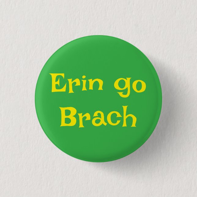 St. Patrick's Day Pokerchip Button (Vorderseite)