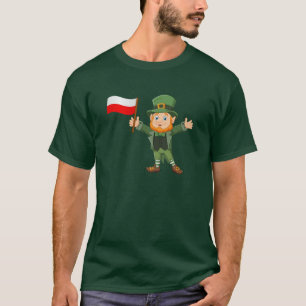 St. Patricks Day Polnischer T - Shirt
