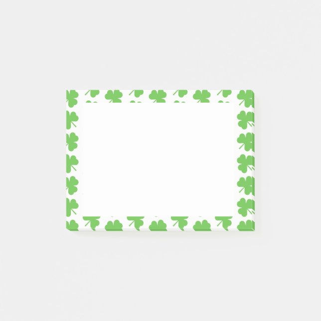 St. Patricks Day Post-it-Notes Post-it Klebezettel (Vorderseite)