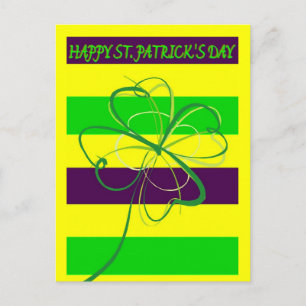 St Patrick's Day Postcard 1 Postkarte