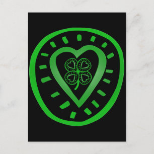 St Patrick's Day Postcard Postkarte