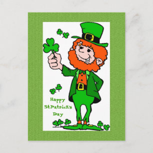 St.Patrick's Day Postcard Postkarte